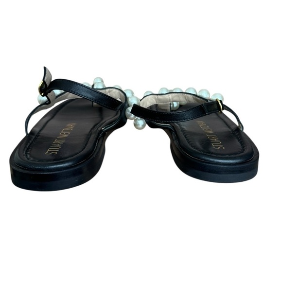 Stuart Weitzman Goldie T-Strap Sandal
Black Leather Size:8 - Picture 7 of 11